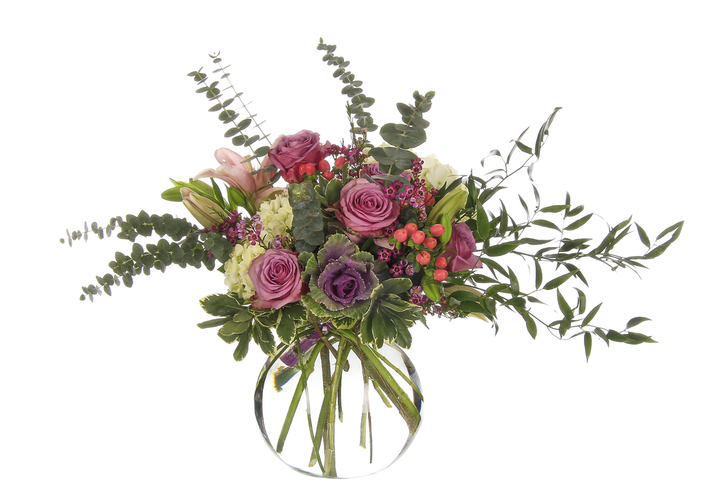 8.25 Luna Clear Glass Vases, 6-Case