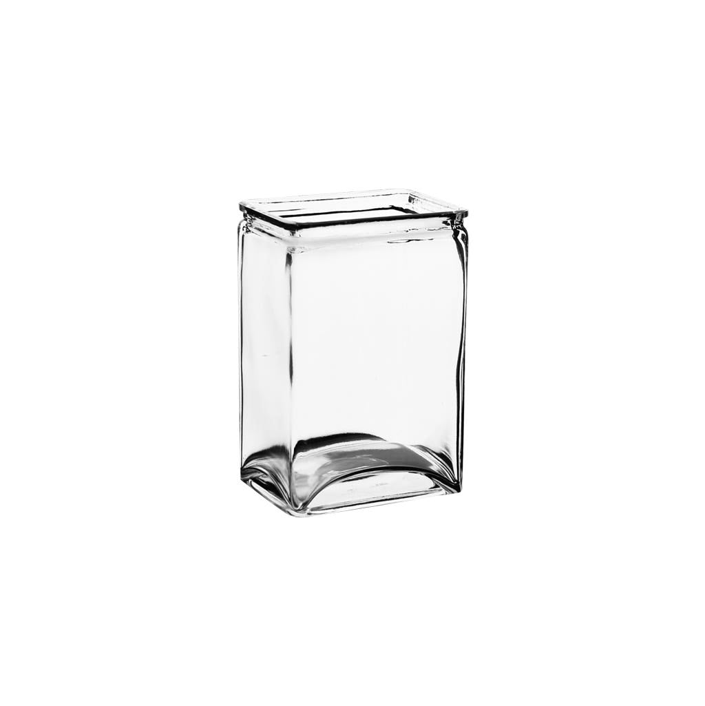 4 x 3 x 6 Clear Glass Vases, 12-Case