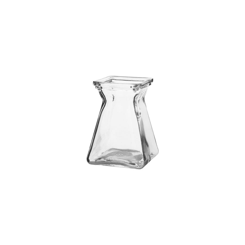 5 Clear Glass Gathering Vases, 18-Case