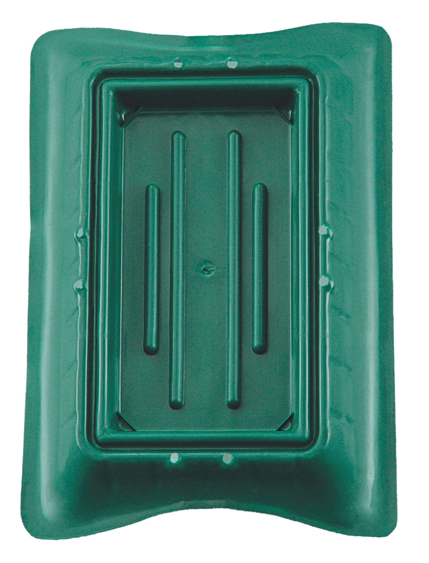9.75 x 5.25 x 1 Green Casket Saddle