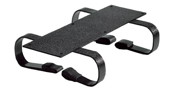 3.75 x 11.5 Black Plastic Saddle Tite