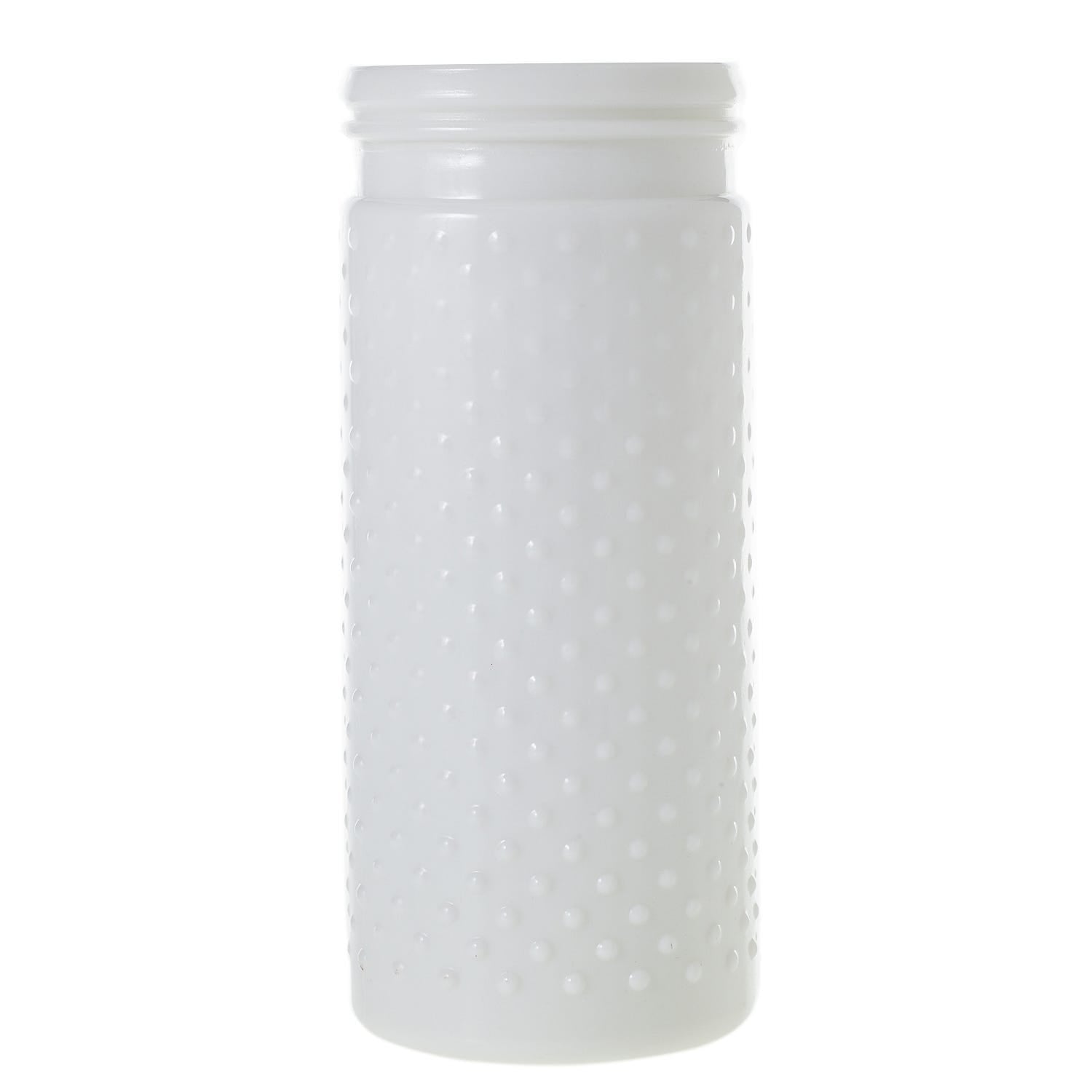 4 x 9.25 Hobnail Glass Jar, 12-Case