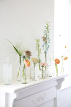 Assorted Glass Vintage Bottles