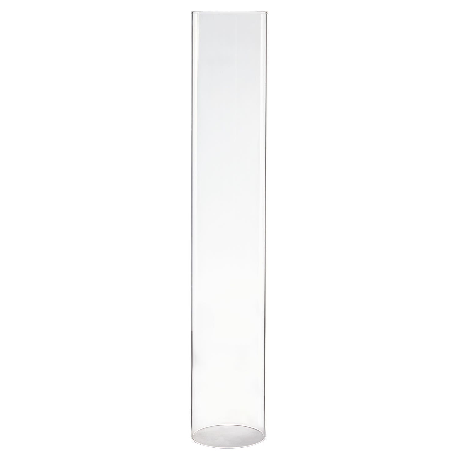 4 x 22 Chimney Clear Glass Tube