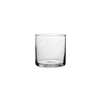 4 x 4 Clear Cylinder Vases, 12-Case