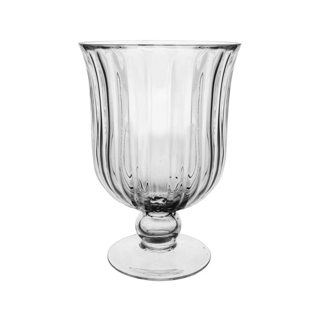 9.75 Clear Amelia Vase