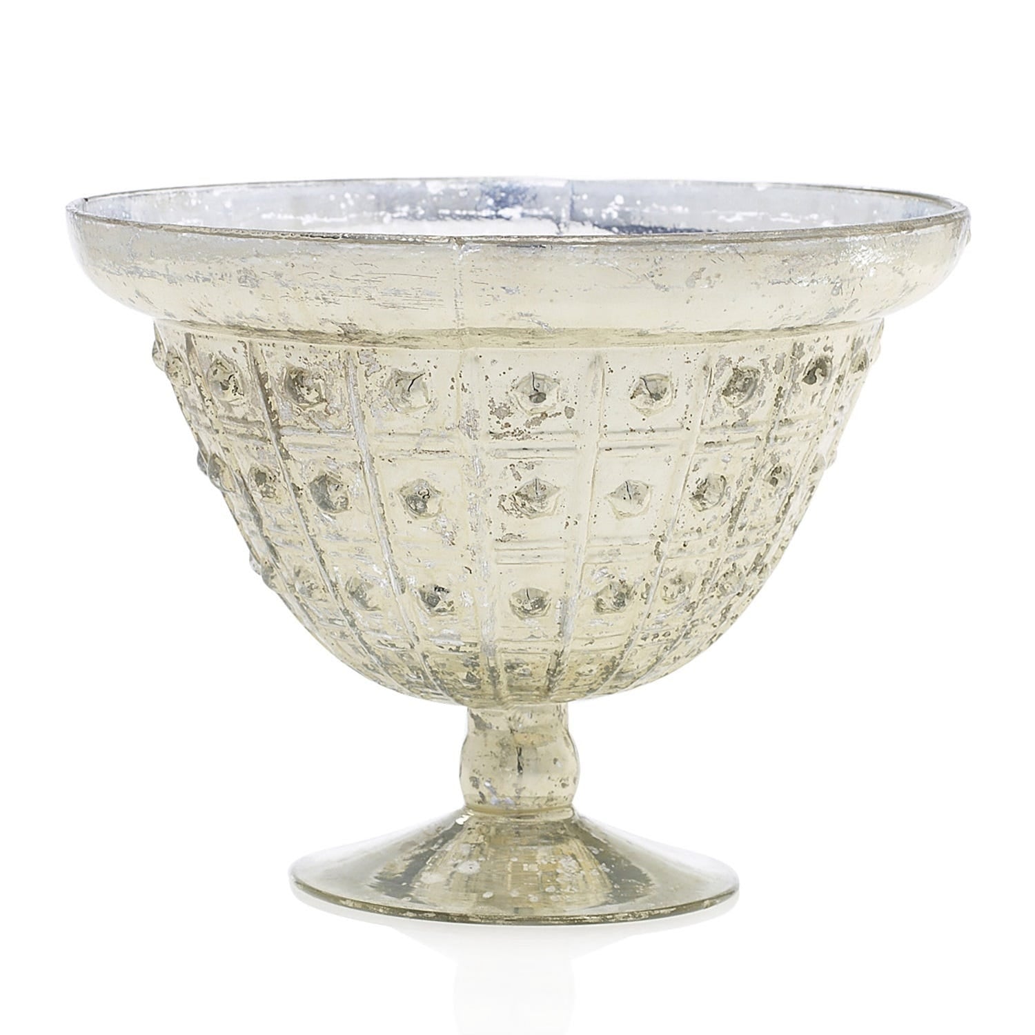 8 x 6 Balerie Silver Glass Compote