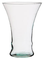 7.5 Ibiza Clear Glass Vases, 12-Case