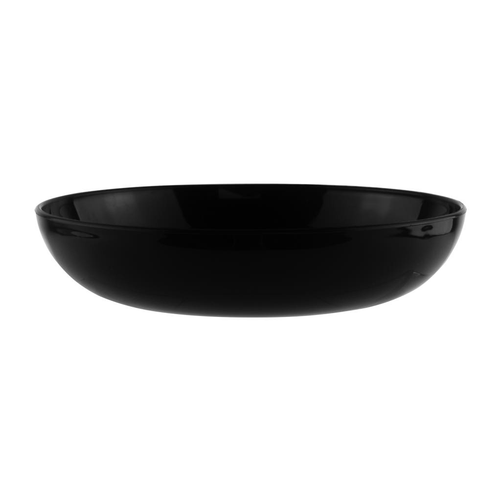 9 Black Plastic Designer Tray