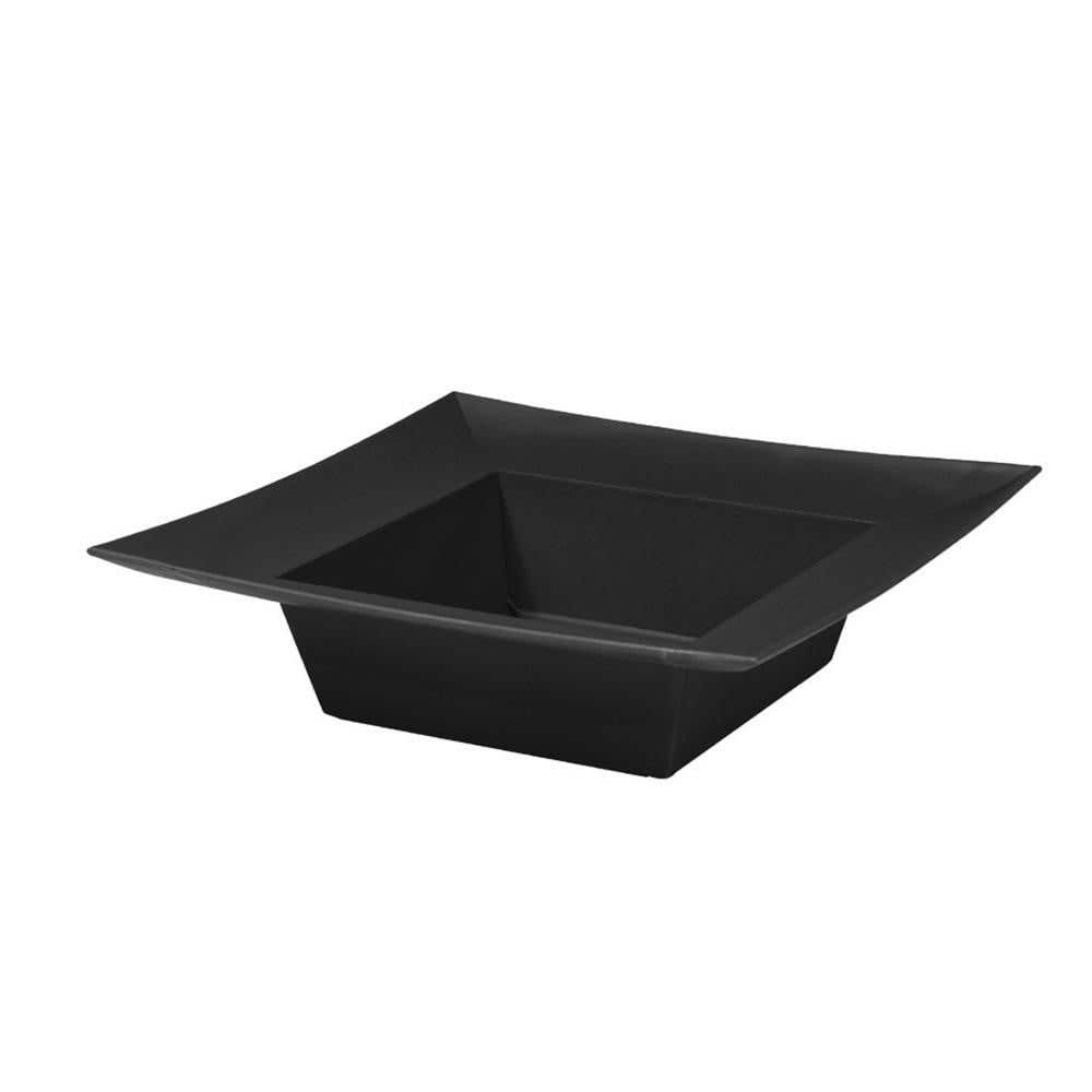 9.25x7.75 Essentials Onyx Square Bowl