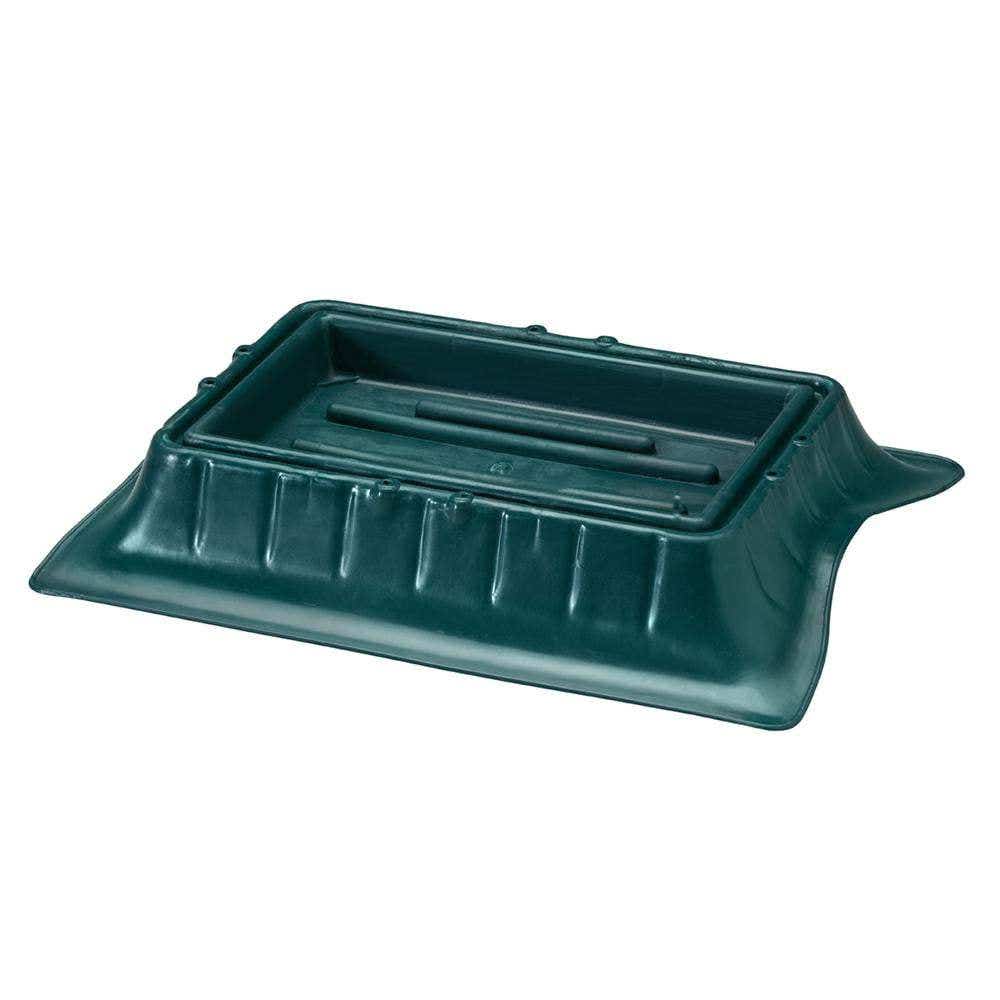 10.75 x 12.38 x 5.75 Green Casket Saddle