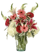 10.25 Conico Clear Glass Vases, 6-Case