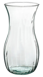 9.75 Clear Glass Vase, 12-Case