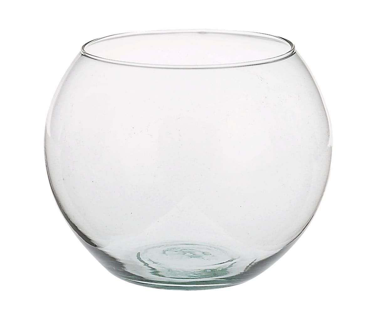 6 Clear Glass Bubble Bowls, 12-Case