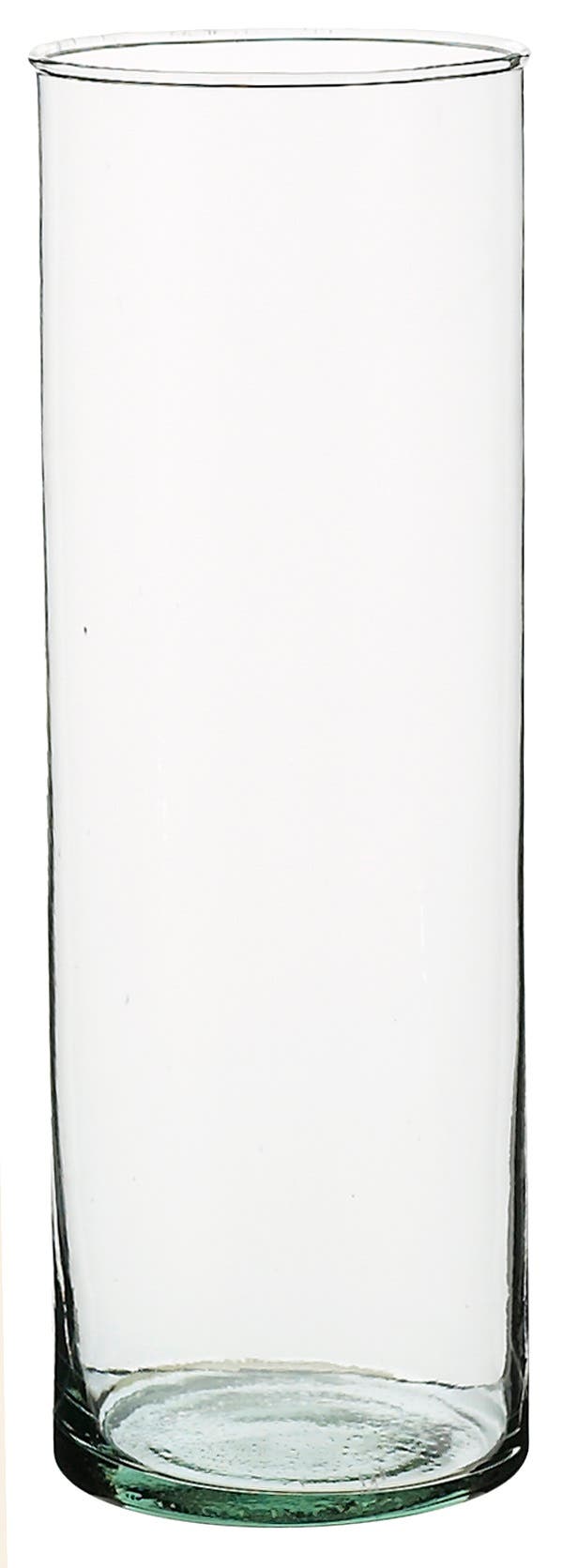 10.5 Clear Glass Cylinders, 12-Case