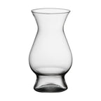10.625 Clear Glass Bella Vases, 6-Case