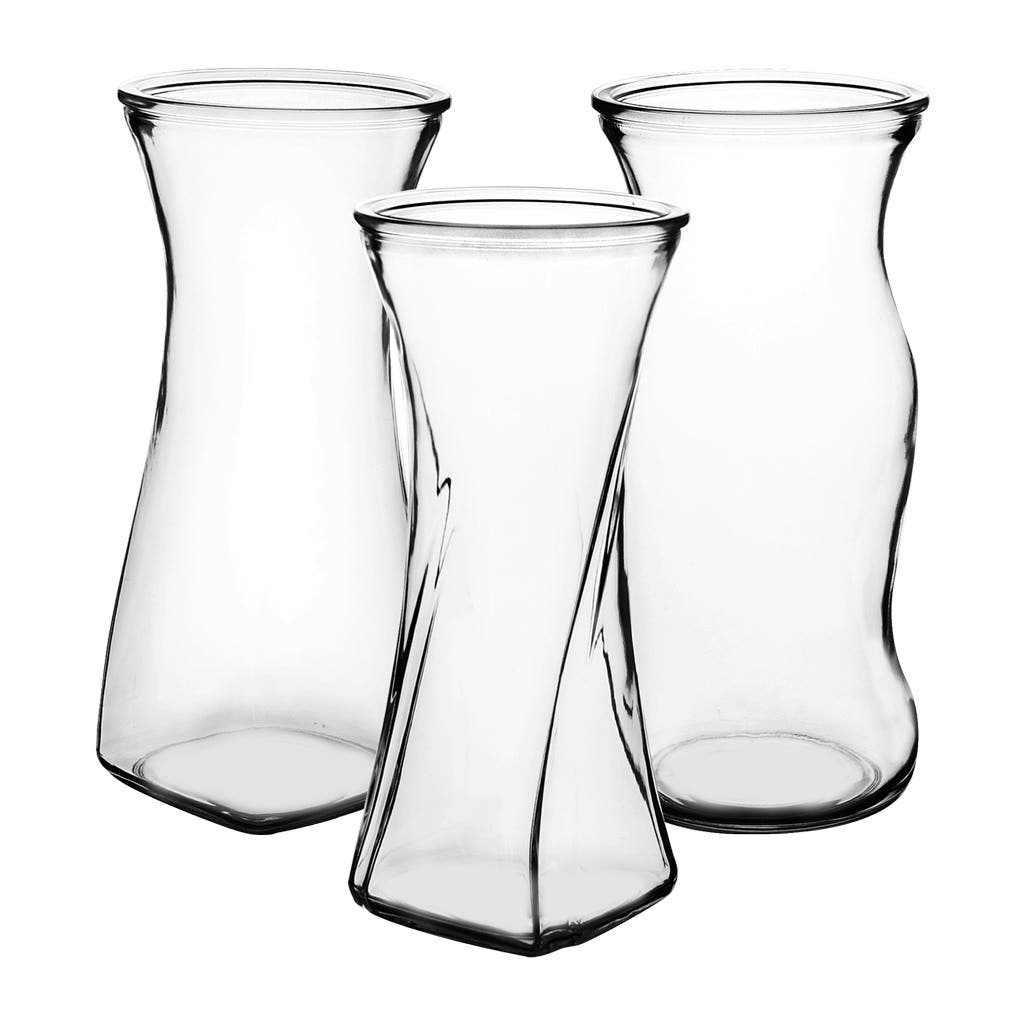 9.75 Assorted Rose Vases, 12-Case