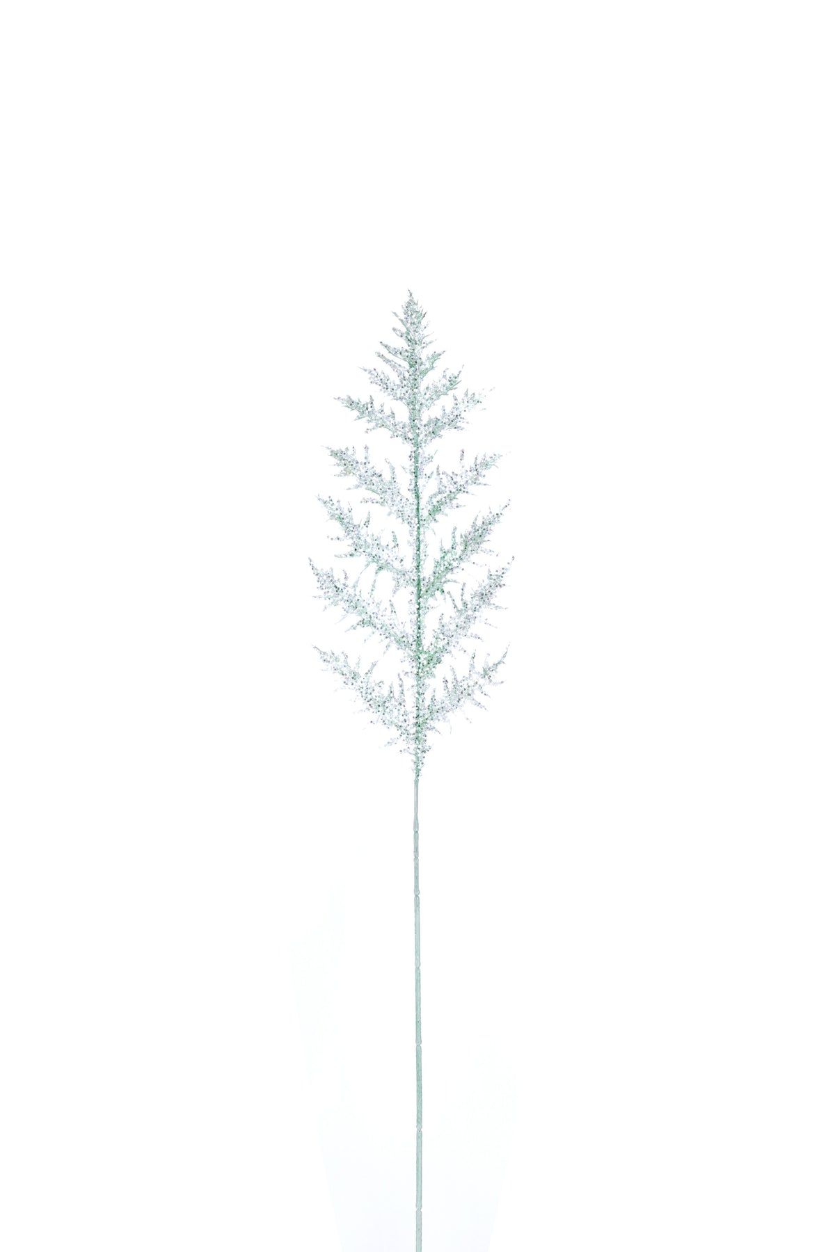 29.5" Green Glitter Fern