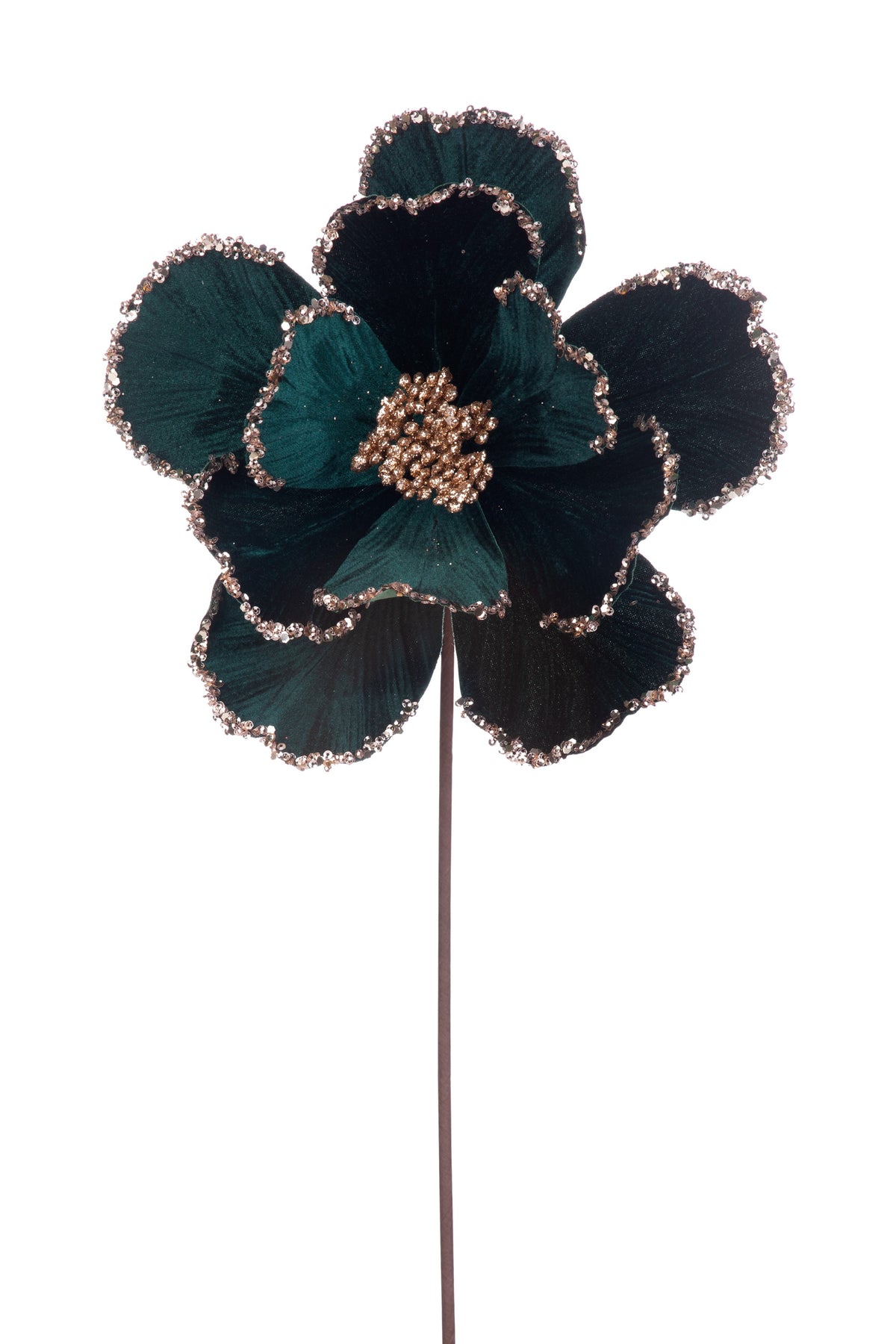 18.5" Emerald and Gold Magnolia