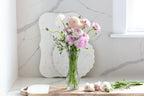 9 Clear Bouquet Vases, 24-Case