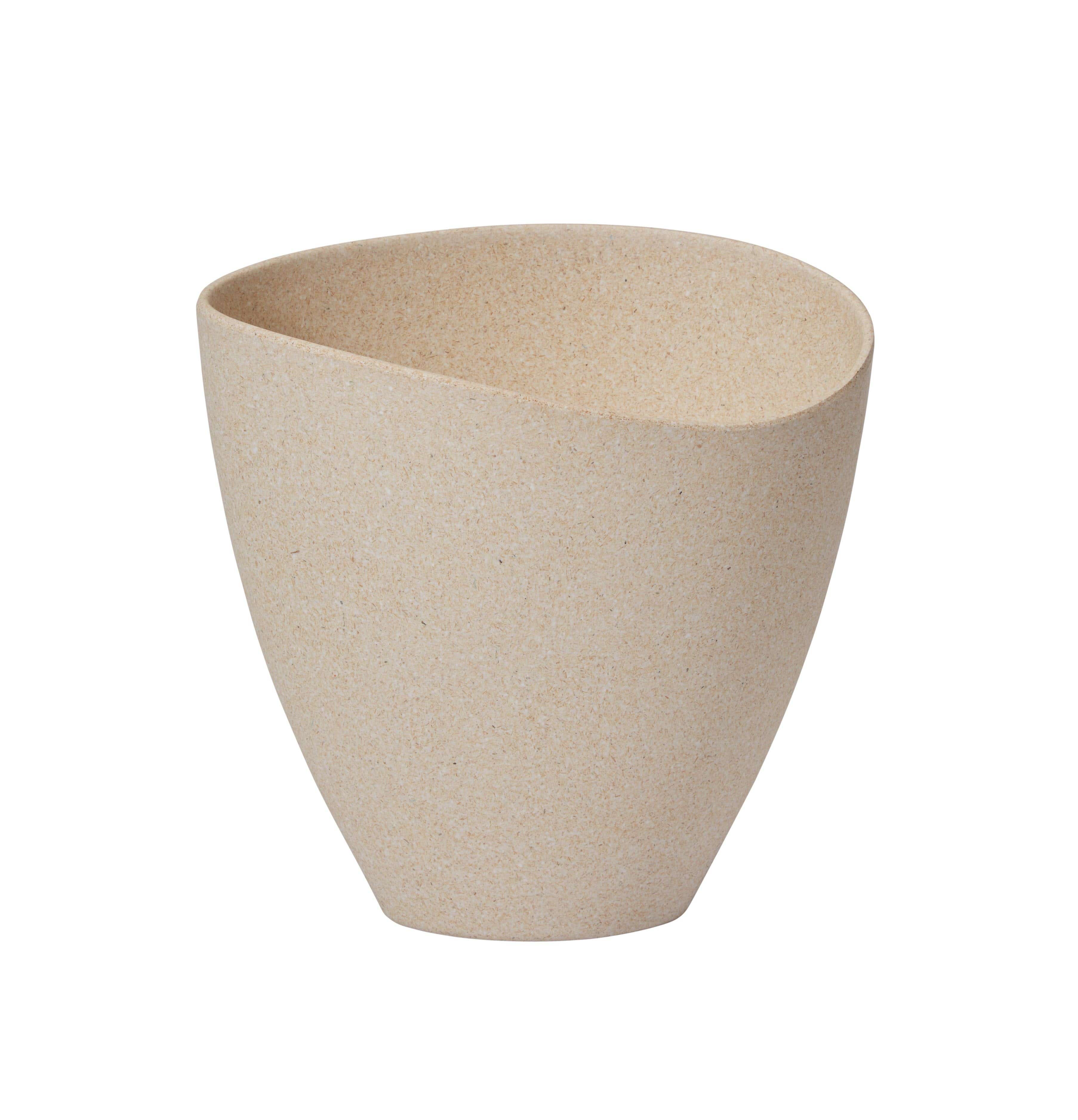 OASIS ECOssentials Bamboo Designer Ellipse Vase, 6-Case