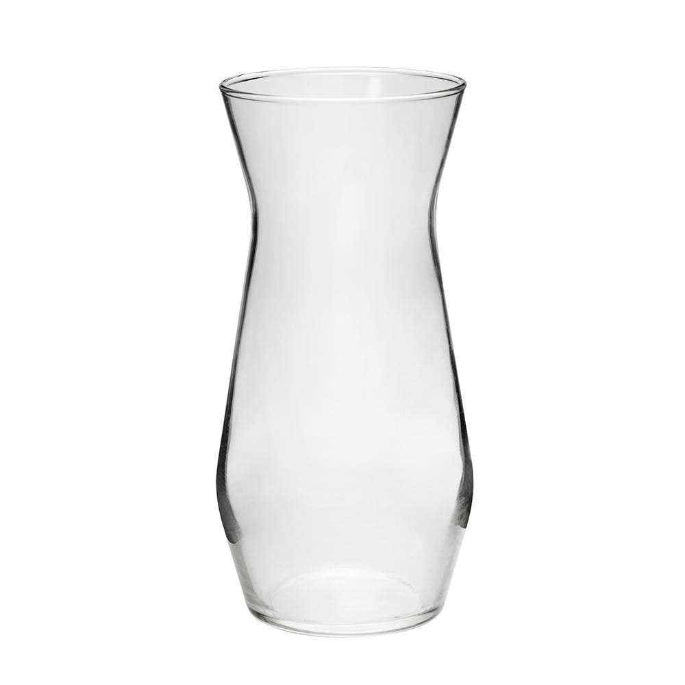 9.25 Clear Glass Paragon Vases, 12-Case