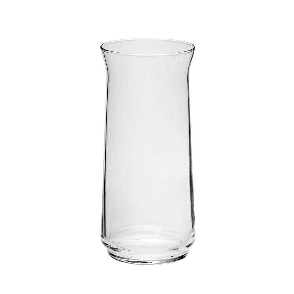 6.75 Clear Glass Cinch Vases, 12-Case