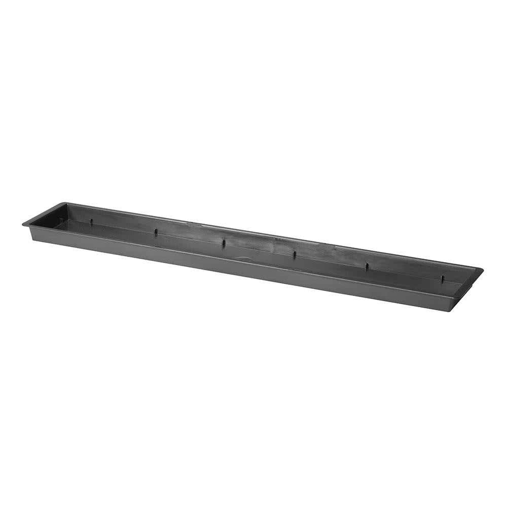 26.5x4.5x0.75 Black Triple Brick Tray