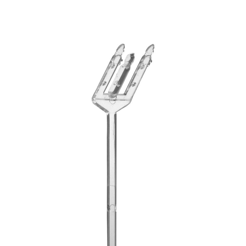 18 Clear Plastic Cardettes, 100-Pack