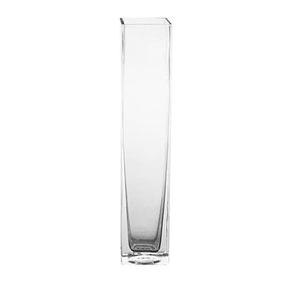 2 x 10 Clear Glass Bud Vase