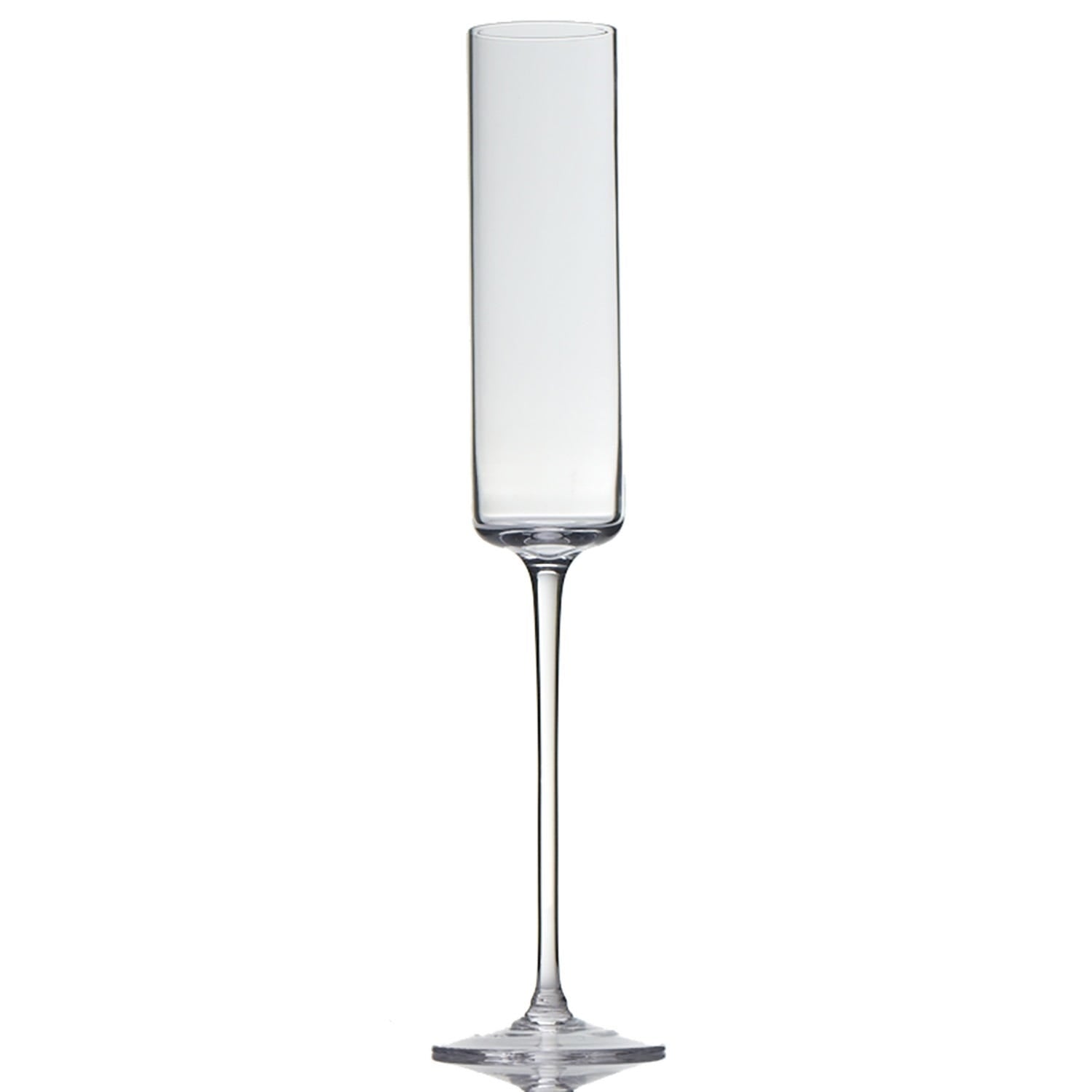 4 x 16 Halo Clear Glass Cylinder