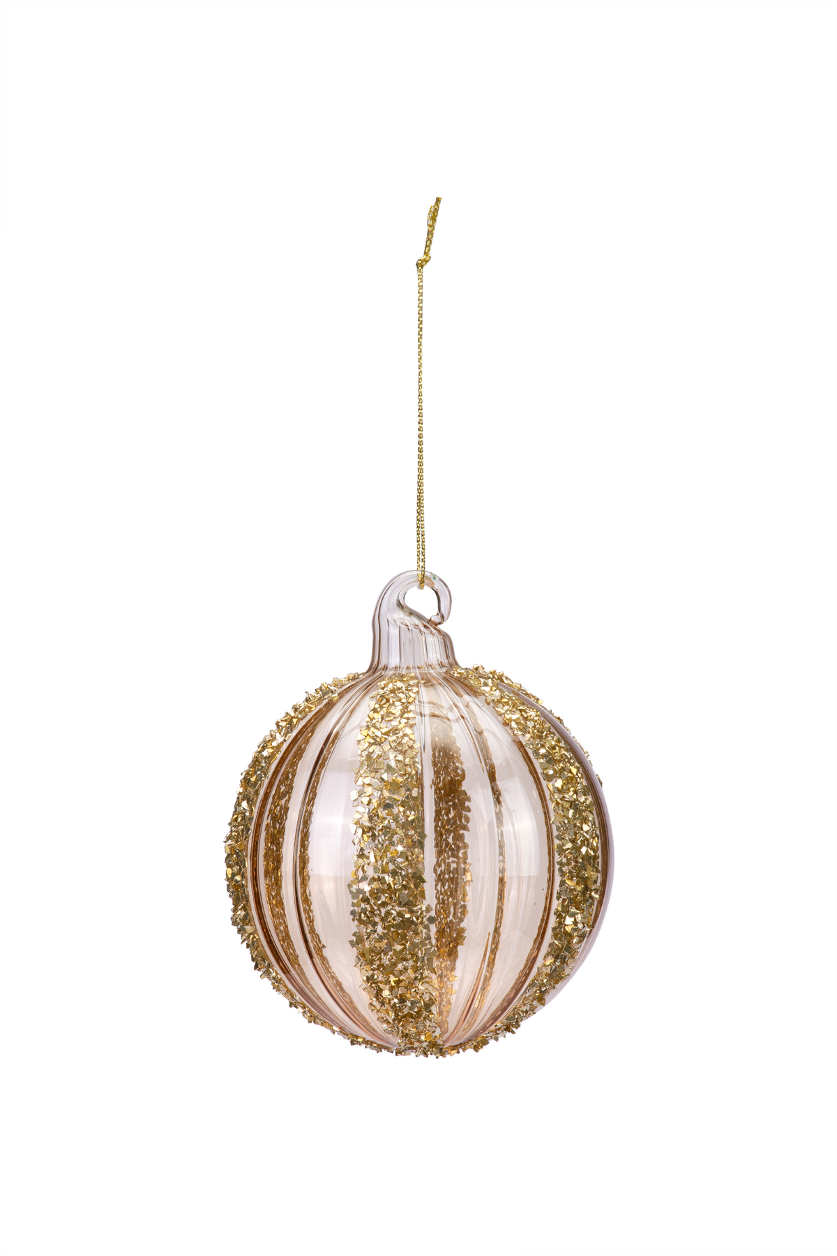 Brown Glass Ornament