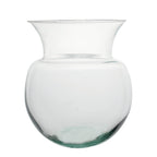 7.75 Clear Peony Vases 12-Case