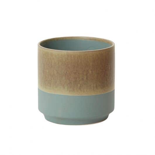 6.5 x 6.5 Green Gavin Pot, 8-Case