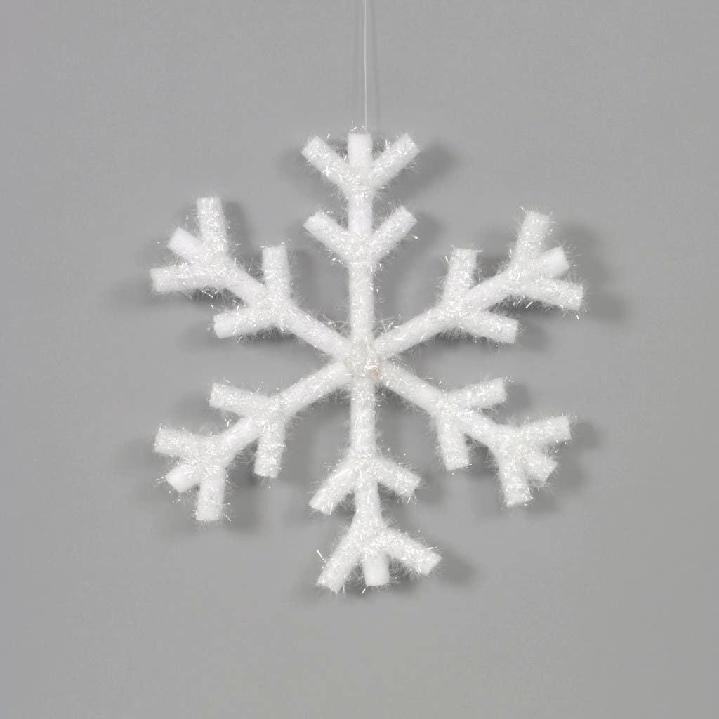 18.25 Foam Snowflake Ornament