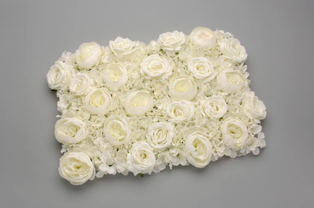 27 x 19 Rose, Peony, Hydrangea Mat