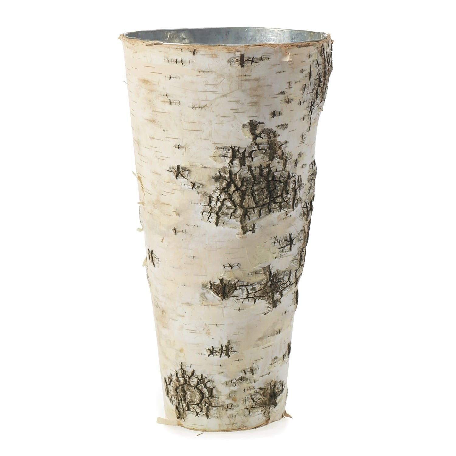 4.75 x 9 Birch Natural Wood Pot