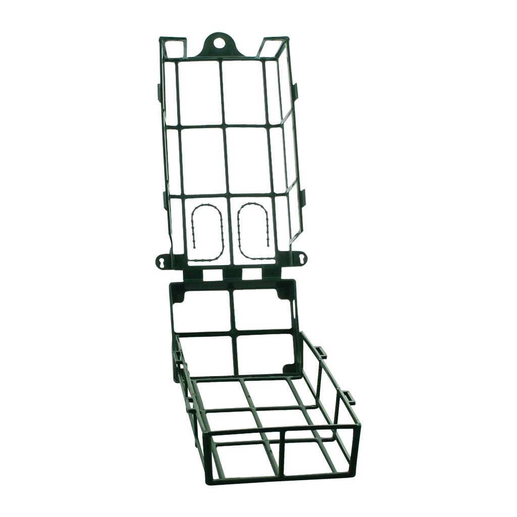 3.38 x 5.5 x 5.13 Green Foam Cage