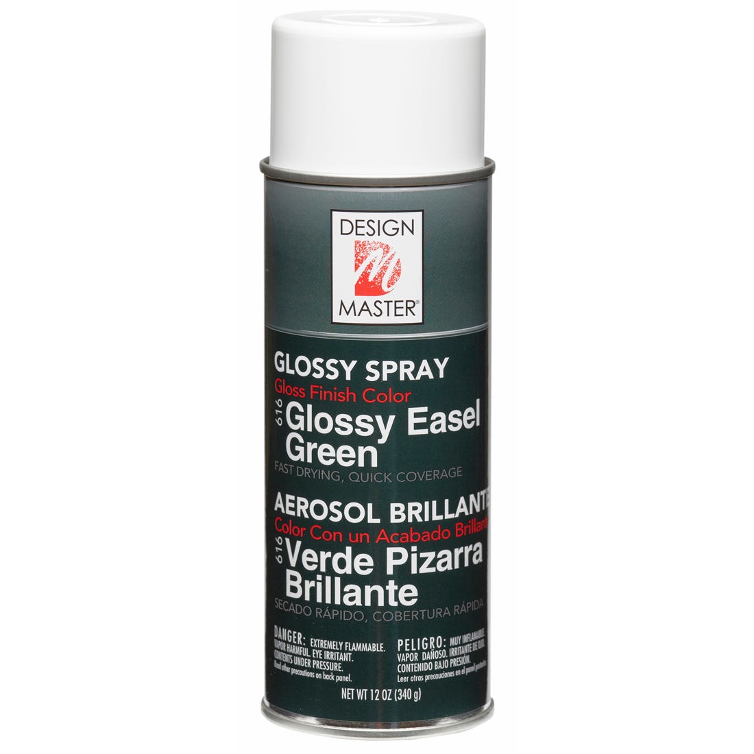 12 oz Glossy Easel Green Spray Paint