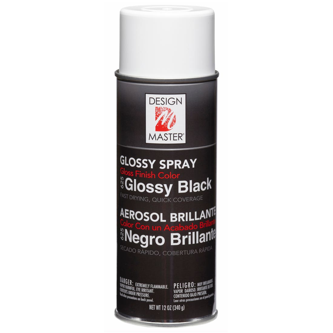 12 oz Glossy Black Spray Paint