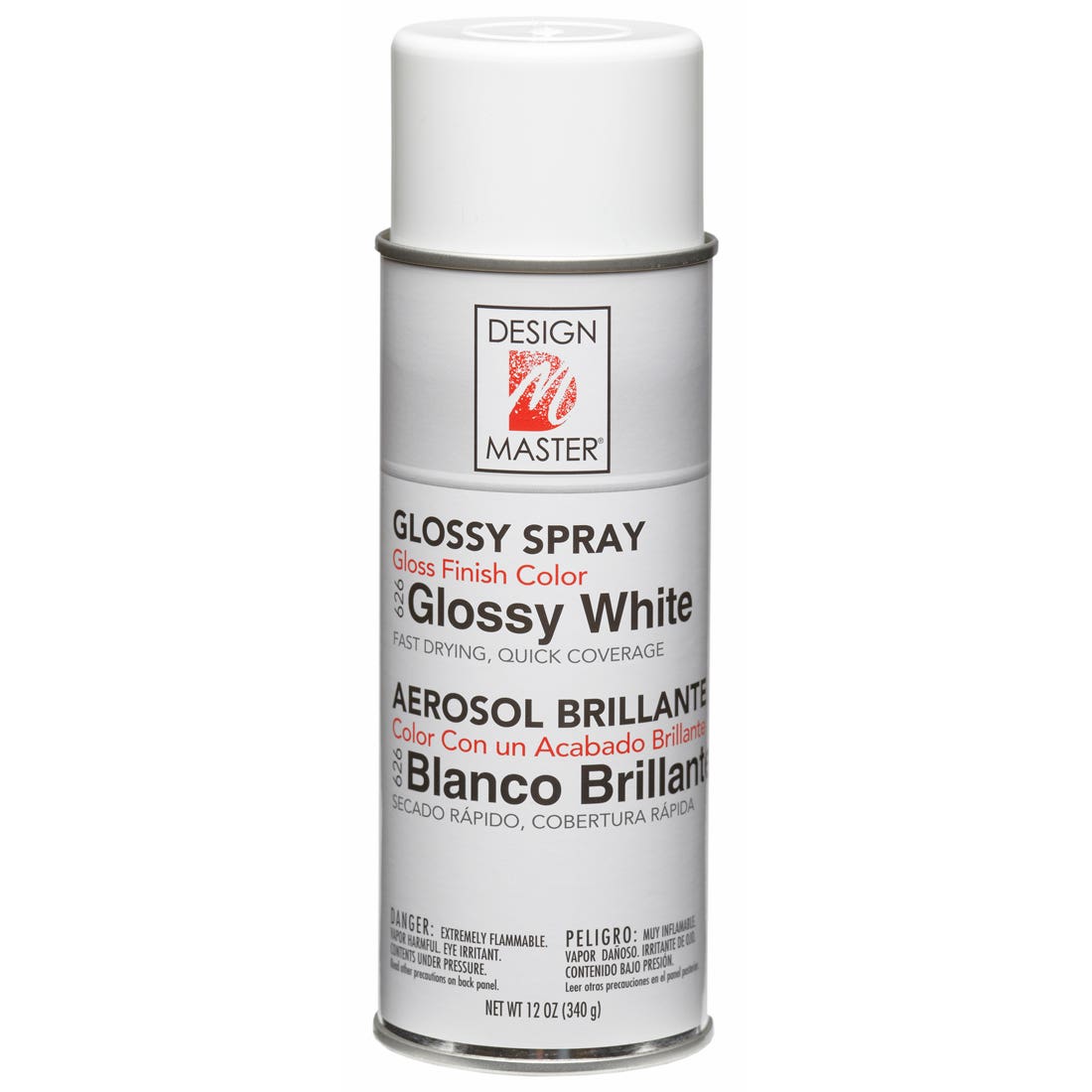12 oz Glossy White Spray Paint