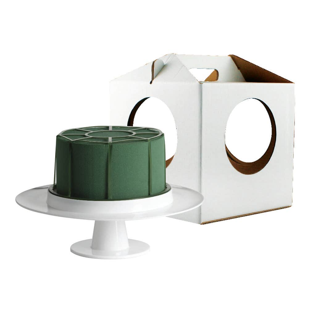 Foam Cake Kits with Carrier, 6-Case