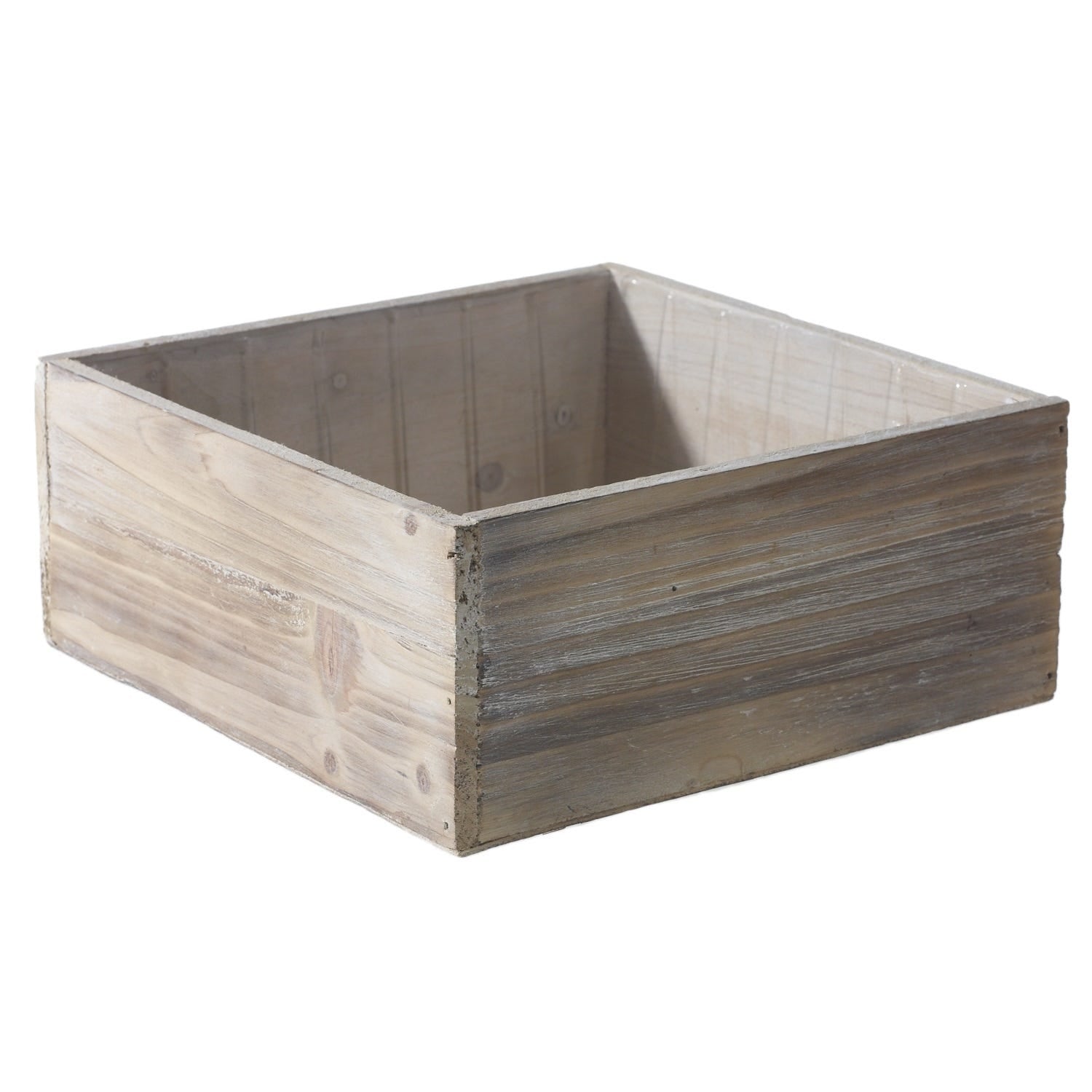 9.25 x 4 Woodland White Wood Cube