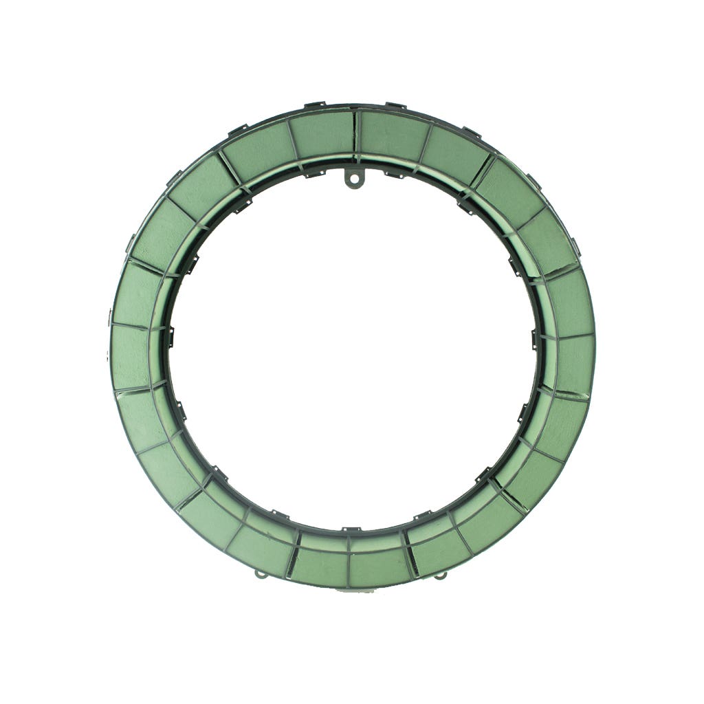 22 Green Foam Wreath, 2-Case