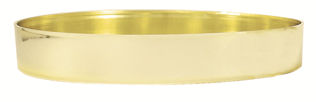 11 Gold Plastic Designer Tray