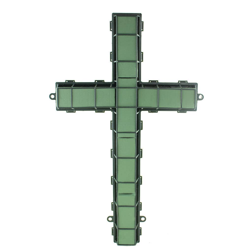 30 Green Foam Crosses, 2-Case