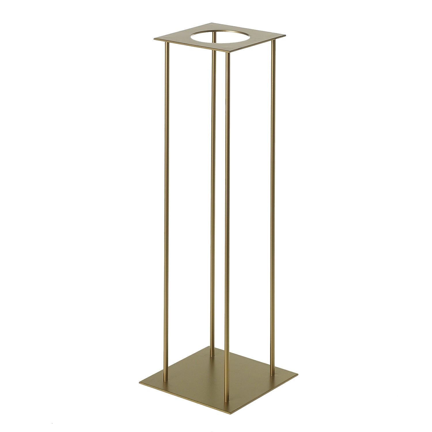 8 x 29.5 Harlow Gold Metal Stand