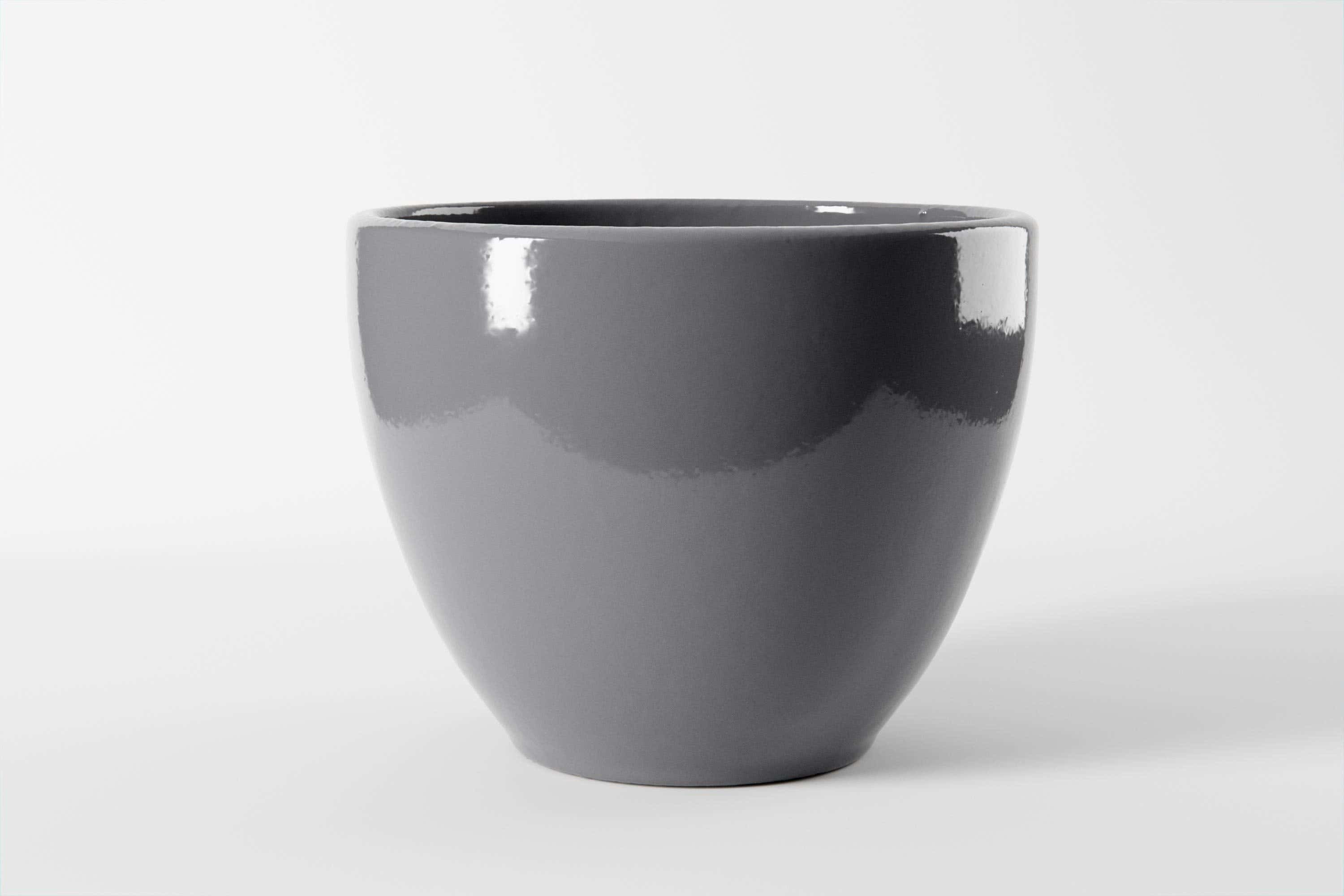 7.5 x 6" Granite Memphis Ceramic Pot