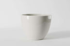6.5 x 5.25" Warm White Memphis Ceramic Pot