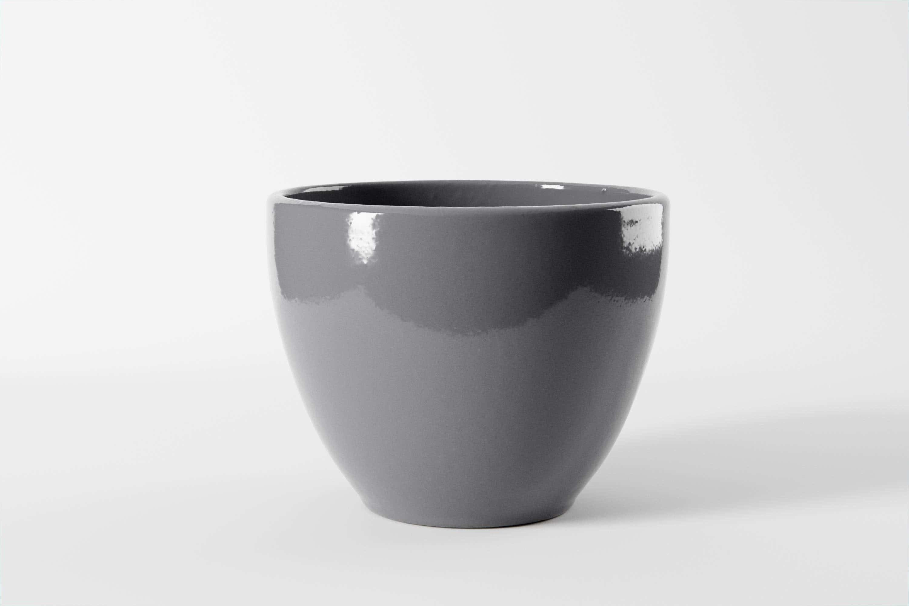 6.5 x 5.25 Granite Memphis Ceramic Pots, 6-Case